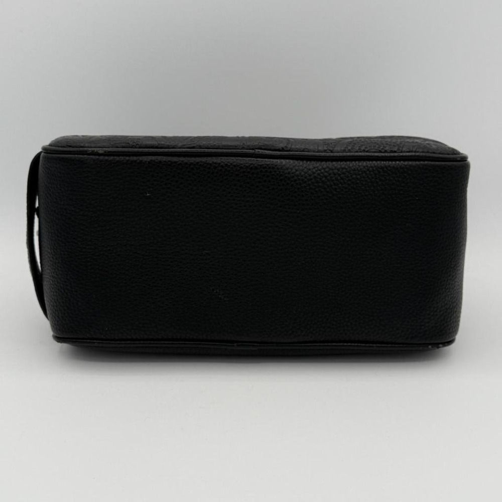 Robert Graham Mens Richard Black Faux Leather‎ Paisley Toiletry Kit